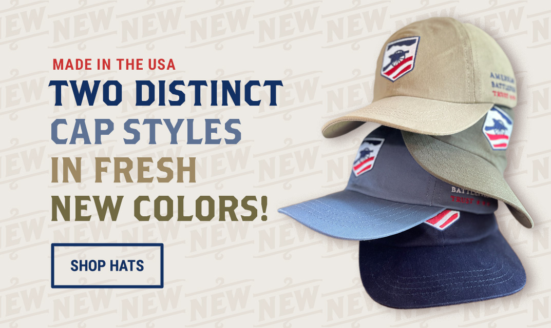 Two distinct style caps in fresh new colors!